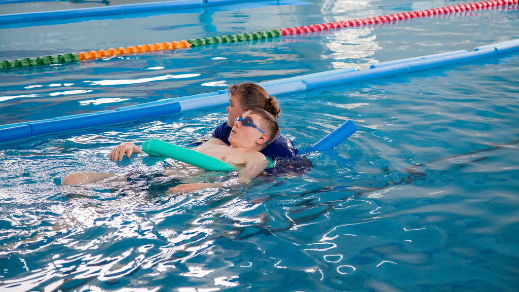 Swimming with austism and swimming lessons for children with autism