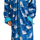 Aquadash whale patterned swim parka