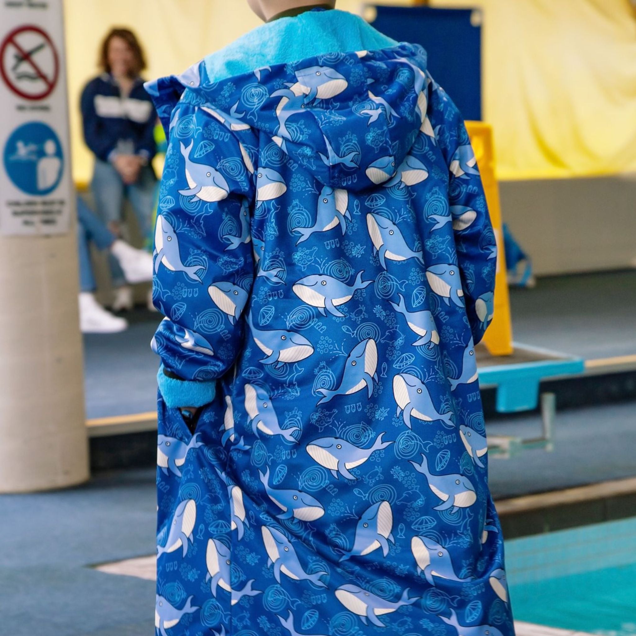 swim parka whales