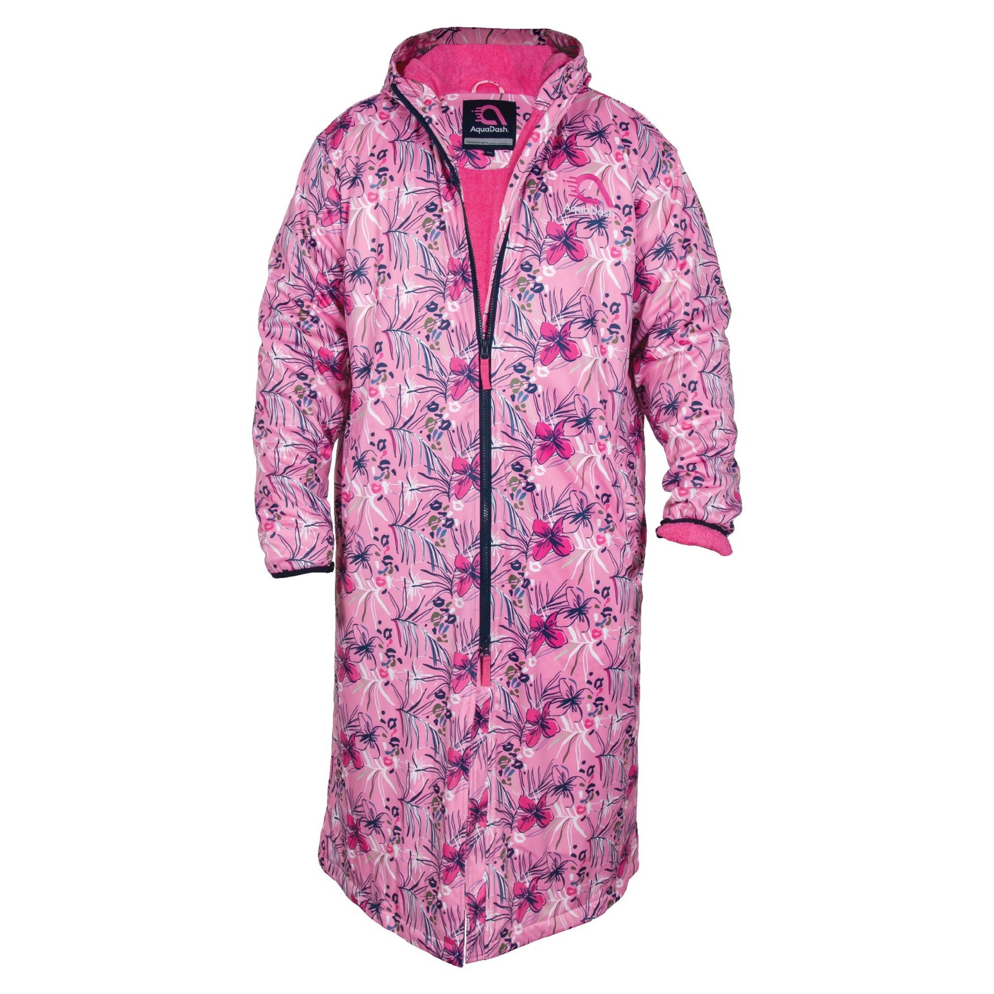 Pink swim parka Aquadash