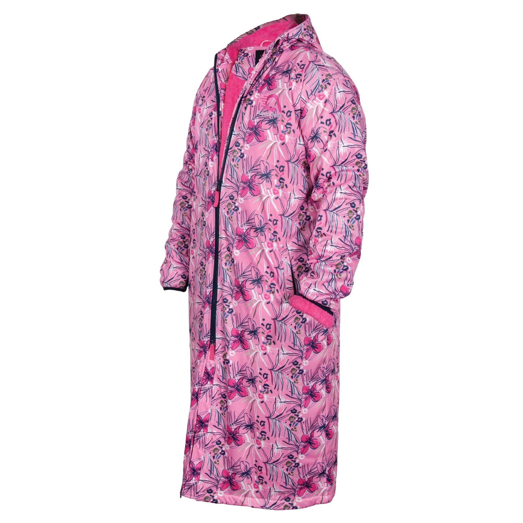 Tropical Blush Swim Parka Aquadash