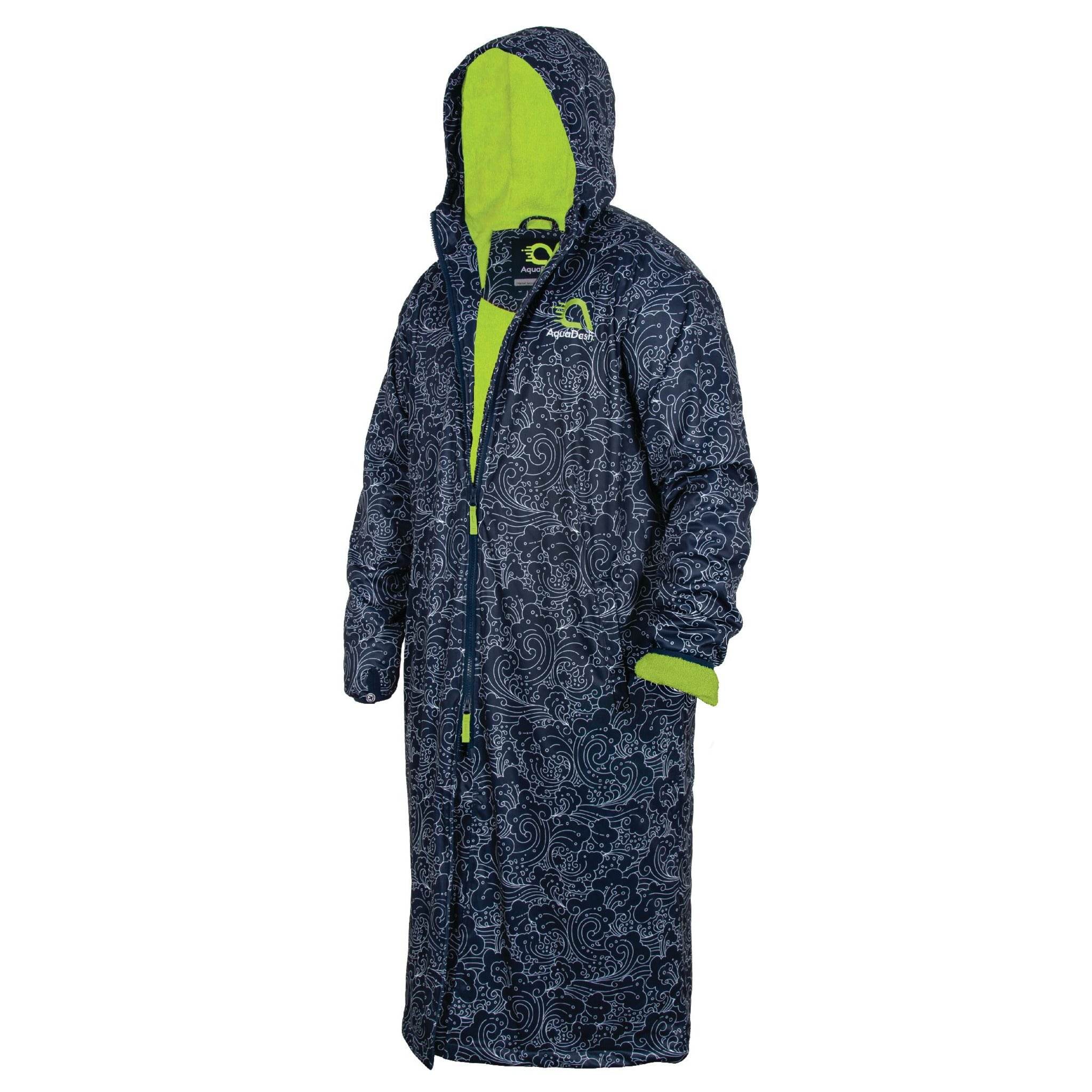 Patterned swim parka for adults Aquadash