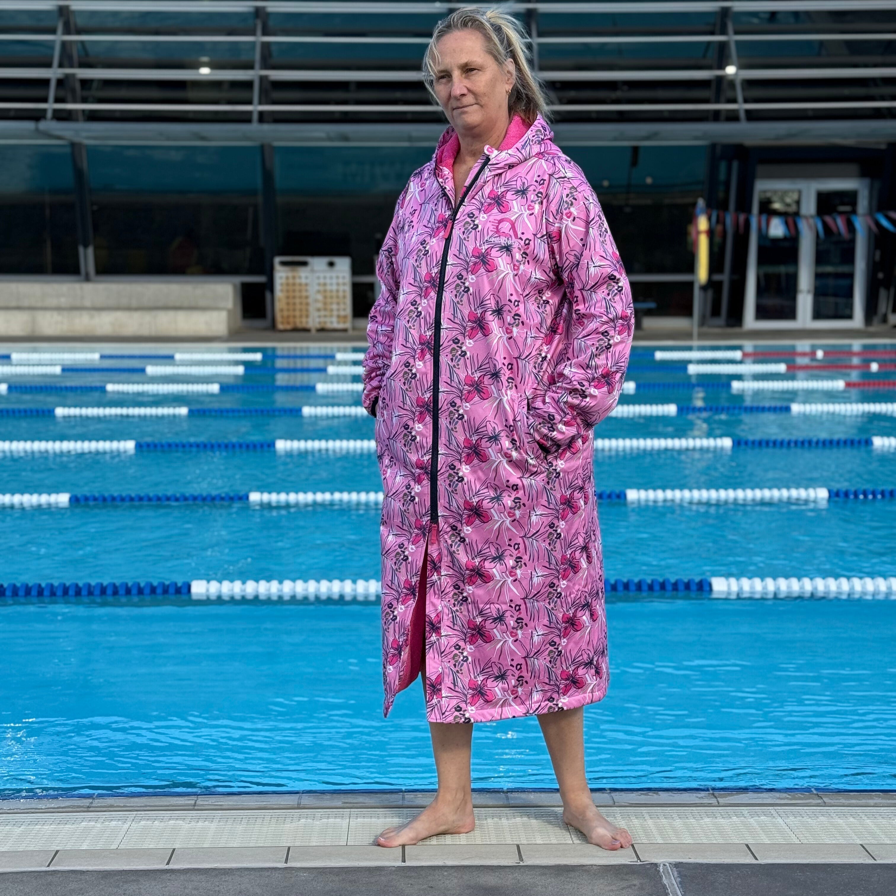 aquadash ladies swim parka