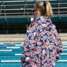 Sustainable swim parka for adults