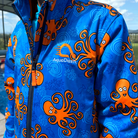 swim parka with octopus