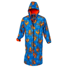swim parka with orange octopus