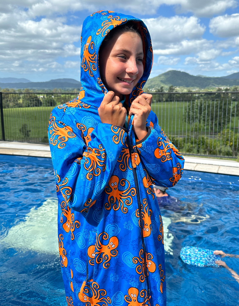 fun octopus swim parka