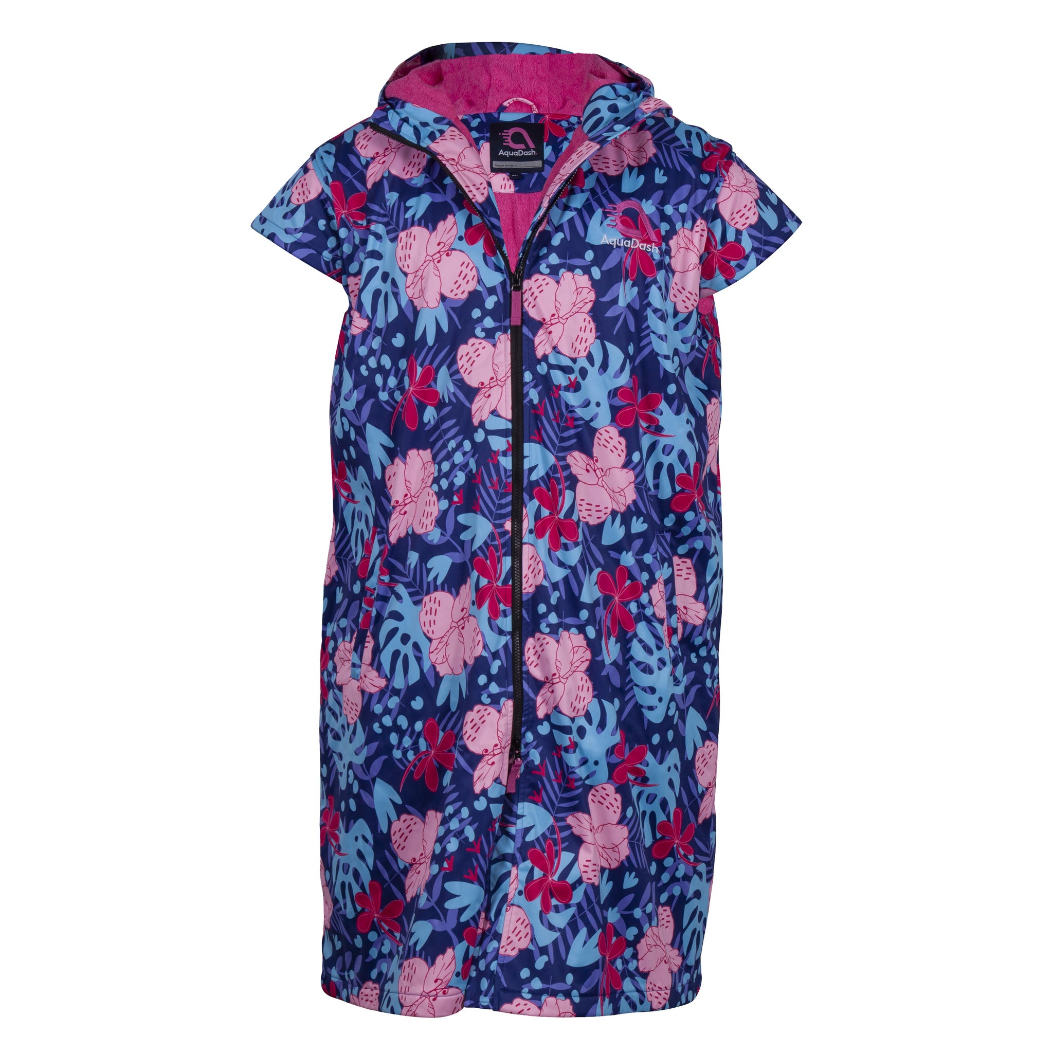 ladies summer tropics swim parka