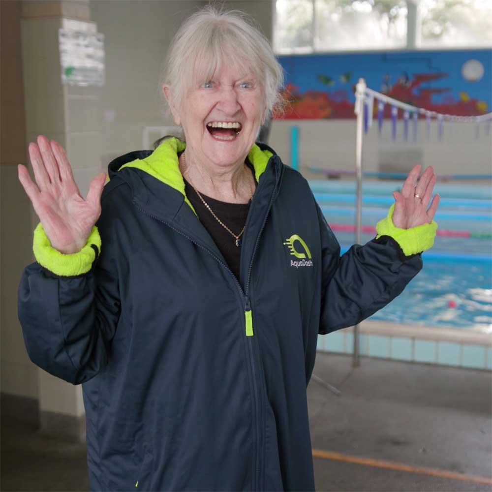 AquaDash best swim parka for adults