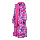 Dolphin Pink swim parka for women