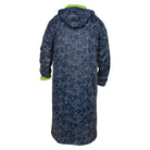 Swirls swim parka for men