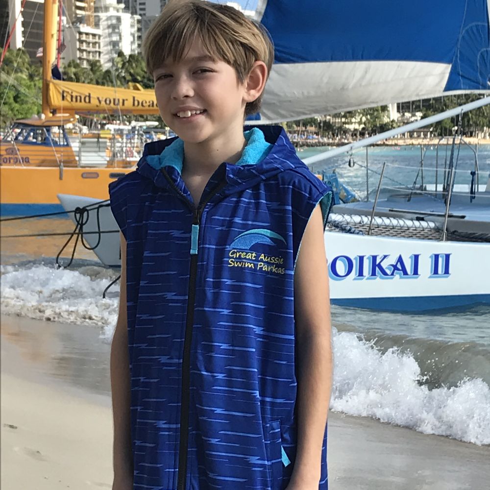 Sleeveless Swim Parkas Clearance Aquadash