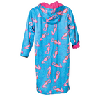 pink swim parka
