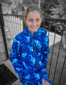 swim parka with sharks