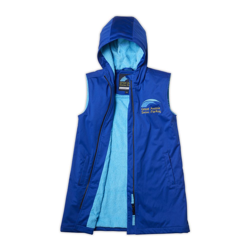 Sleeveless Swim Parkas Clearance Aquadash